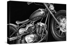 Vintage Motorcycle I-Ethan Harper-Stretched Canvas