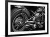Vintage Motorcycle II-Ethan Harper-Framed Premium Giclee Print