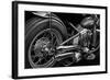 Vintage Motorcycle II-Ethan Harper-Framed Art Print