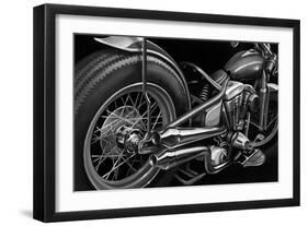 Vintage Motorcycle II-Ethan Harper-Framed Art Print