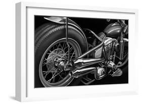 Vintage Motorcycle II-Ethan Harper-Framed Art Print