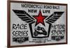 Vintage Motorcycle Labels, Badges and Design Elements-emeget-Framed Art Print