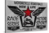 Vintage Motorcycle Labels, Badges and Design Elements-emeget-Stretched Canvas