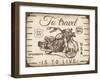 Vintage Motorcycle Mancave-A-Jean Plout-Framed Giclee Print