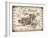 Vintage Motorcycle Mancave-A-Jean Plout-Framed Giclee Print