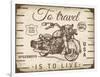 Vintage Motorcycle Mancave-A-Jean Plout-Framed Giclee Print