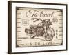 Vintage Motorcycle Mancave-A-Jean Plout-Framed Giclee Print