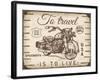 Vintage Motorcycle Mancave-A-Jean Plout-Framed Giclee Print