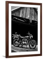 Vintage Motorcycle-null-Framed Photo