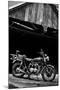 Vintage Motorcycle-null-Mounted Photo