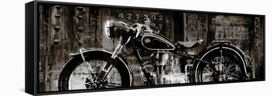 Vintage Motorcycle-Dylan Matthews-Framed Stretched Canvas