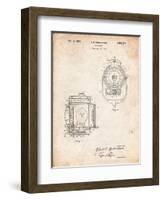 Vintage Movie Set Light Patent-Cole Borders-Framed Art Print