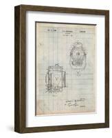 Vintage Movie Set Light Patent-Cole Borders-Framed Art Print