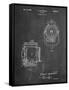 Vintage Movie Set Light Patent-Cole Borders-Framed Stretched Canvas