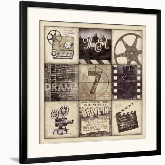 Vintage Movie-Stephanie Marrott-Framed Art Print