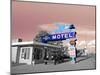 Vintage Neon Motel Sign in America-Salvatore Elia-Mounted Premium Photographic Print