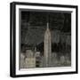 Vintage New York in Black I-Dylan Matthews-Framed Art Print