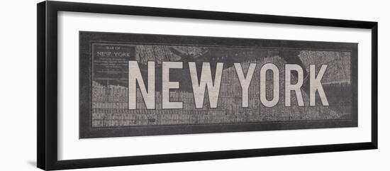 Vintage New York-The Vintage Collection-Framed Giclee Print