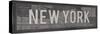 Vintage New York-The Vintage Collection-Stretched Canvas