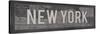 Vintage New York-The Vintage Collection-Stretched Canvas