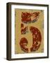 Vintage Numbers V-Ethan Harper-Framed Art Print