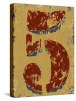 Vintage Numbers V-Ethan Harper-Stretched Canvas