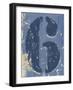 Vintage Numbers VI-Ethan Harper-Framed Art Print