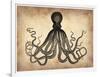 Vintage Octopus-NaxArt-Framed Premium Giclee Print