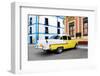 Vintage Oldtimer Car in the Streets of Camaguey, Cuba-dzain-Framed Photographic Print