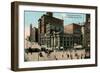 Vintage Omaha, Nebraska-null-Framed Art Print