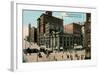 Vintage Omaha, Nebraska-null-Framed Art Print