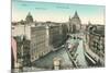 Vintage Overview of Berlin, Germany-null-Mounted Premium Giclee Print