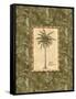 Vintage Palm III-Charlene Audrey-Framed Stretched Canvas