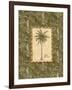 Vintage Palm III-Charlene Audrey-Framed Art Print