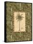 Vintage Palm III-Charlene Audrey-Framed Stretched Canvas