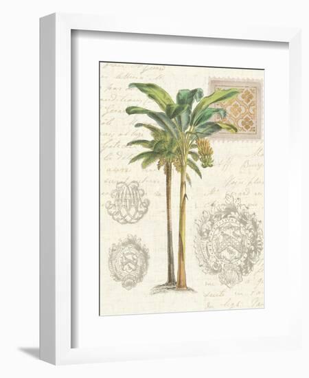 Vintage Palm Study I-Hugo Wild-Framed Art Print