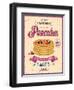 Vintage Pancakes Poster-avean-Framed Art Print