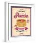 Vintage Pancakes Poster-avean-Framed Art Print