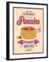 Vintage Pancakes Poster-avean-Framed Art Print