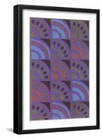 Vintage Paper, Abstract Pattern-null-Framed Art Print