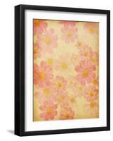 Vintage Paper Textures-A_nella-Framed Art Print