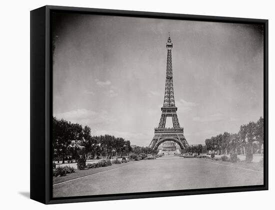 Vintage Paris IV-N. Harbick-Framed Stretched Canvas