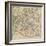 Vintage Paris Map-The Vintage Collection-Framed Premium Giclee Print