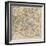 Vintage Paris Map-The Vintage Collection-Framed Art Print