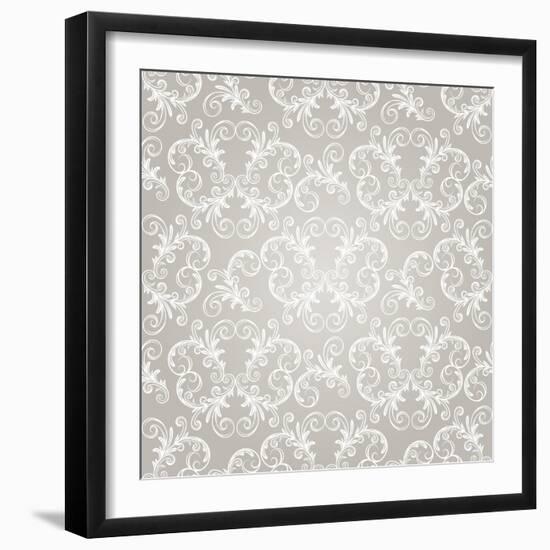 Vintage Pattern-alexmakarova-Framed Art Print