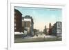 Vintage Pennsylvania Avenue, Capitol-null-Framed Art Print