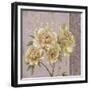 Vintage Petals V-Daphné B.-Framed Giclee Print