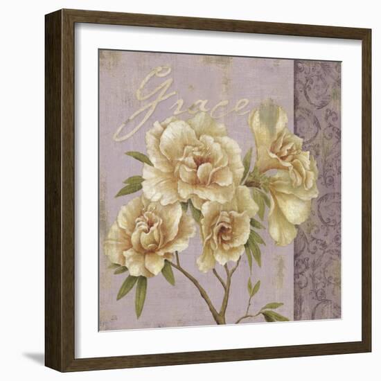 Vintage Petals V-Daphné B.-Framed Giclee Print