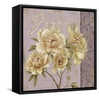 Vintage Petals V-Daphné B.-Framed Stretched Canvas