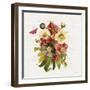 Vintage Petals VII-Katie Pertiet-Framed Photographic Print